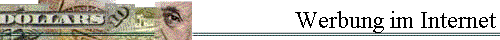 Werbung im Internet